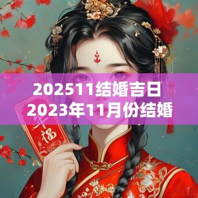 202511结婚吉日 2025年11月份结婚吉日