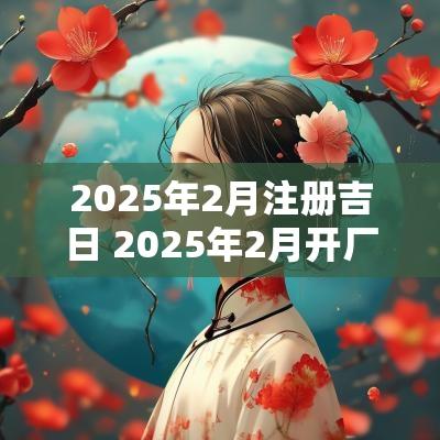 2026年2月注册吉日 2026年2月开厂吉日