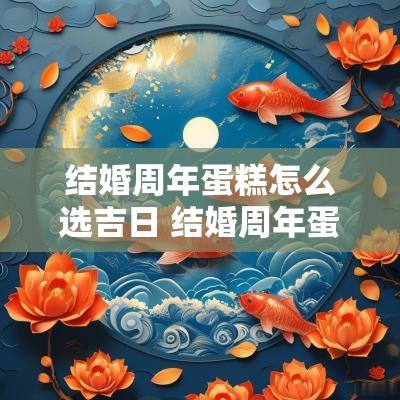 结婚周年蛋糕怎么选吉日 结婚周年蛋糕要怎么写