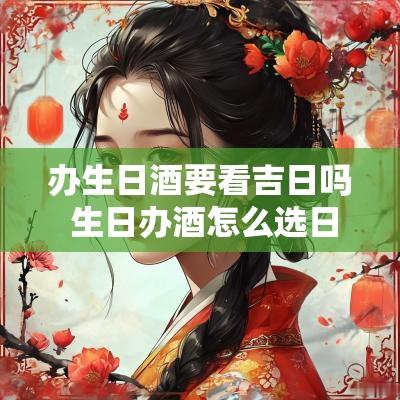 办生日酒要看吉日吗 生日办酒怎么选日子呢