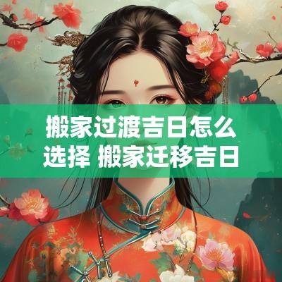 搬家过渡吉日怎么选择 搬家迁移吉日