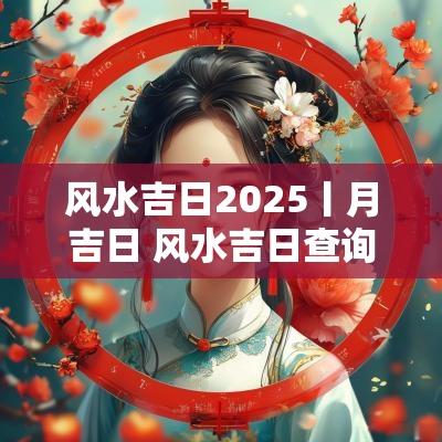 风水吉日2025丨月吉日 风水吉日查询