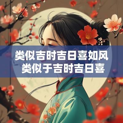 类似吉时吉日喜如风 类似于吉时吉日喜如风的句子