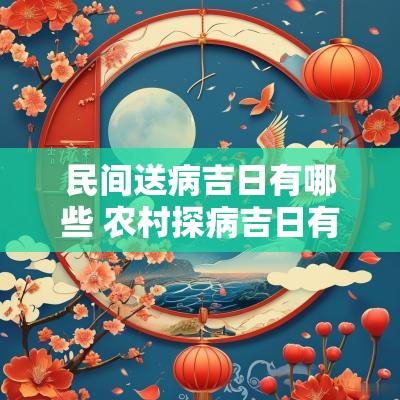 民间送病吉日有哪些 农村探病吉日有哪些风俗
