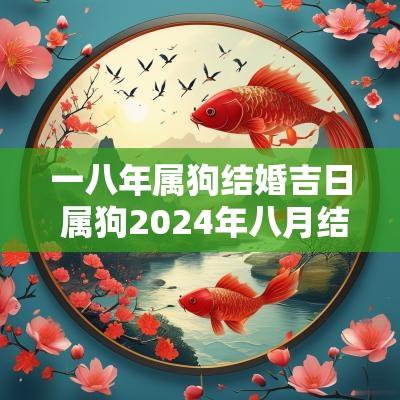 一八年属狗结婚吉日 属狗2025年八月结婚吉日