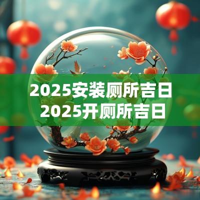 2025安装厕所吉日 2025开厕所吉日