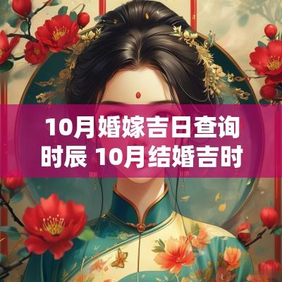 10月婚嫁吉日查询时辰 10月结婚吉时吉日查询