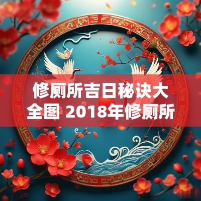 修厕所吉日秘诀大全图 2018年修厕所黄道吉日