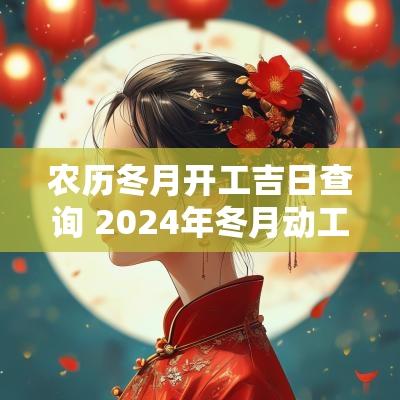 农历冬月开工吉日查询 2025年冬月动工的黄道吉日