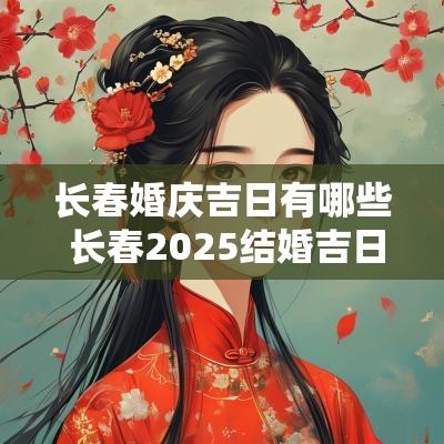 长春婚庆吉日有哪些 长春2025结婚吉日
