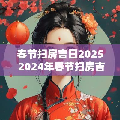 春节扫房吉日2025 2025年春节扫房吉日