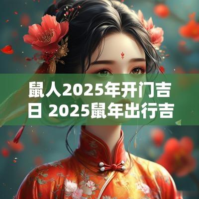 鼠人2025年开门吉日 2025蛇年出行吉日