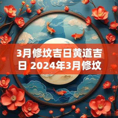 3月修坟吉日黄道吉日 2025年3月修坟的吉日一览表