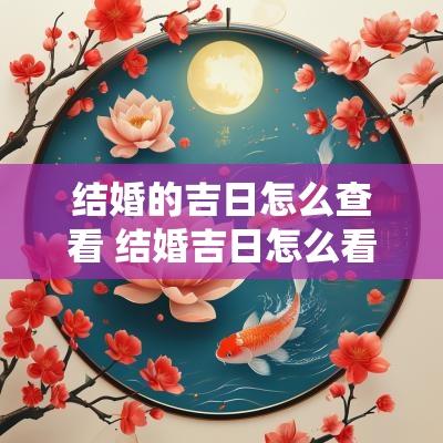 结婚的吉日怎么查看 结婚吉日怎么看万年历表
