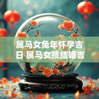 属马女蛇年怀孕吉日 属马女孩结婚吉日2025