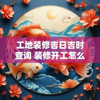 工地装修吉日吉时查询 装修开工怎么挑选吉日