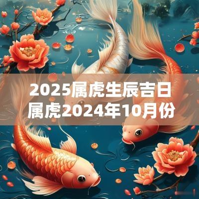 2025属虎生辰吉日 属虎2025年10月份黄道吉日
