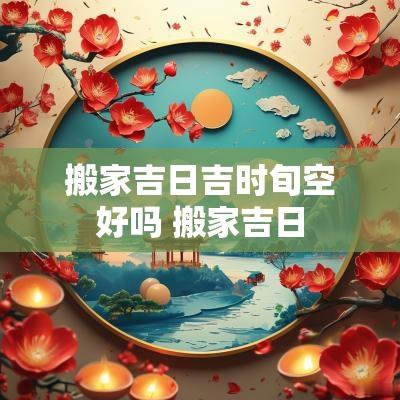 搬家吉日吉时旬空好吗 搬家吉日