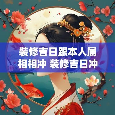 装修吉日跟本人属相相冲 装修吉日冲属相会怎么样