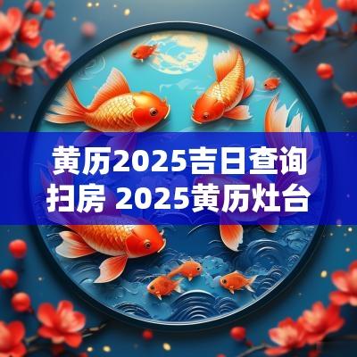 黄历2025吉日查询扫房 2025黄历灶台开火吉日