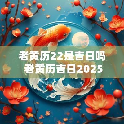 老黄历22是吉日吗 老黄历吉日2025