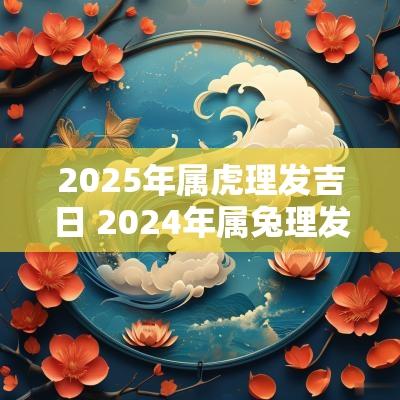 2025年属虎理发吉日 2025年属兔理发吉日一览表