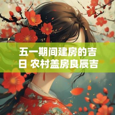 五一期间建房的吉日 农村盖房良辰吉日
