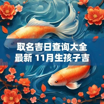 取名吉日查询大全最新 11月生孩子吉日查询