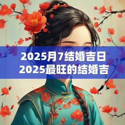 2025月7结婚吉日 2025最旺的结婚吉日