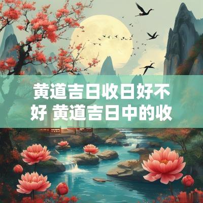 黄道吉日收日好不好 黄道吉日中的收日代表什么