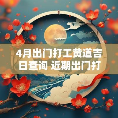 4月出门打工黄道吉日查询 近期出门打工吉日查询最新