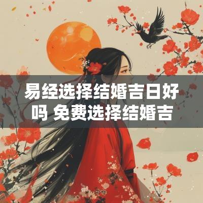 易经选择结婚吉日好吗 免费选择结婚吉日最准确的方法