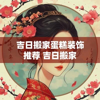 吉日搬家蛋糕装饰推荐 吉日搬家