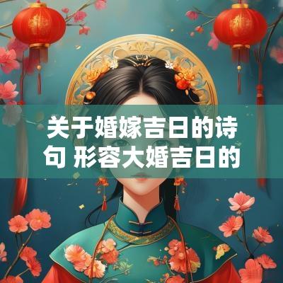 关于婚嫁吉日的诗句 形容大婚吉日的诗句