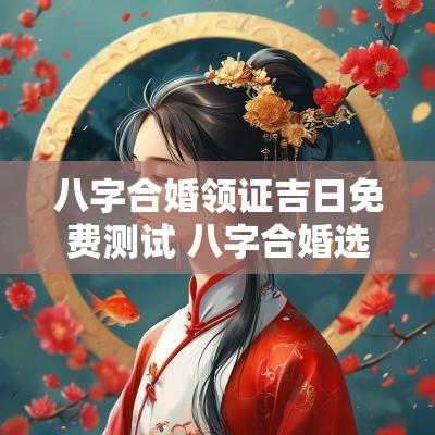 八字合婚领证吉日免费测试 八字合婚选结婚日期
