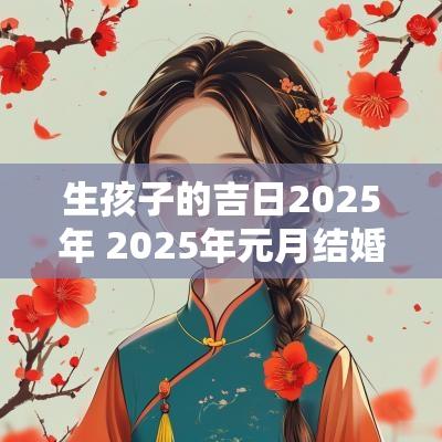 生孩子的吉日2025年 2025年元月结婚吉日