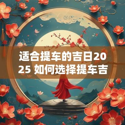 适合提车的吉日2025 如何选择提车吉日2025