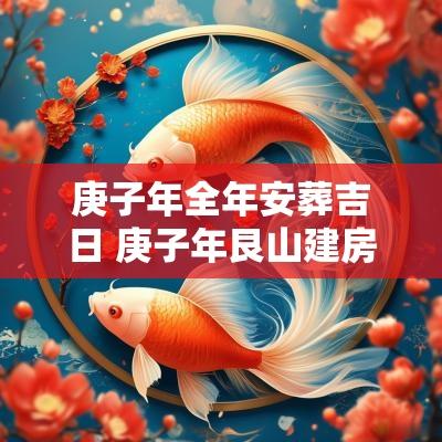 庚子年全年安葬吉日 庚子年艮山建房吉日