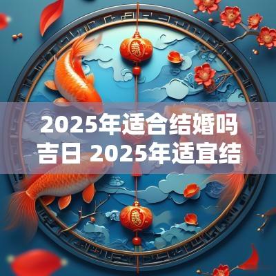2025年适合结婚吗吉日 2025年适宜结婚吗