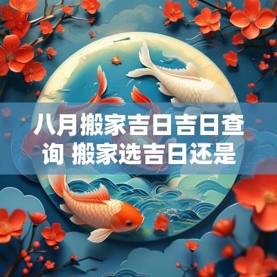 八月搬家吉日吉日查询 搬家选吉日还是入宅选吉日 八月搬家吉日吉日查询 搬家选吉日还是入宅选吉日