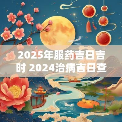 2025年服药吉日吉时 2025治病吉日查询