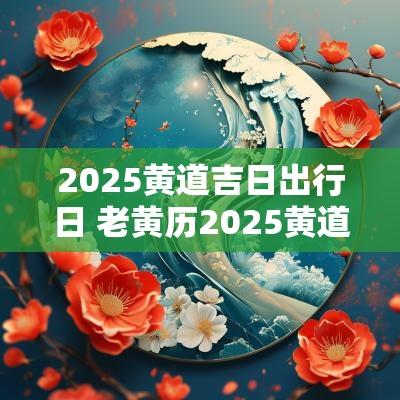 2025黄道吉日出行日 老黄历2025黄道吉日