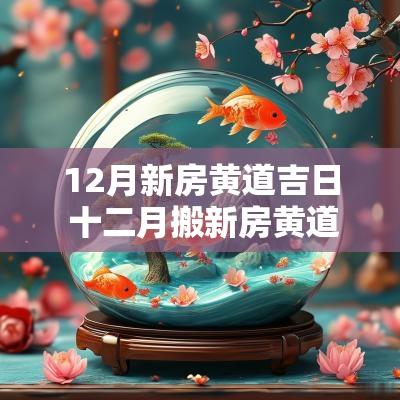 12月新房黄道吉日 十二月搬新房黄道吉日