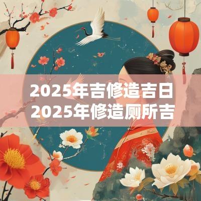 2025年吉修造吉日 2025年修造厕所吉日