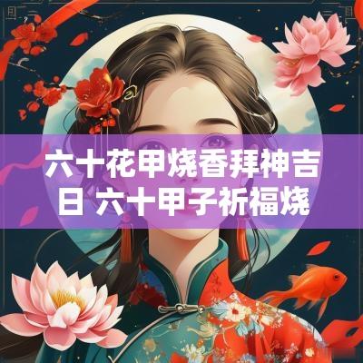 六十花甲烧香拜神吉日 六十甲子祈福烧香吉日