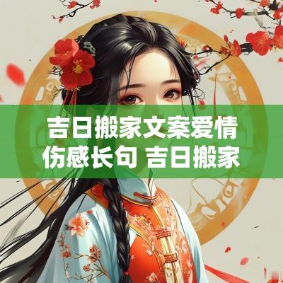 吉日搬家文案爱情伤感长句 吉日搬家文案高级简短