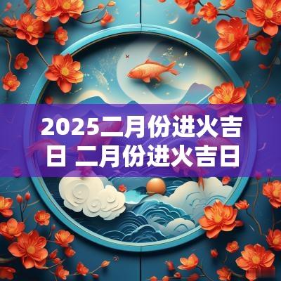 2025二月份进火吉日 二月份进火吉日