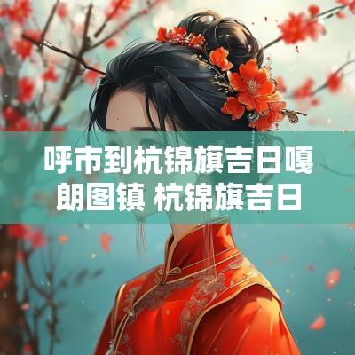 呼市到杭锦旗吉日嘎朗图镇 杭锦旗吉日嘎朗镇到鄂尔多斯
