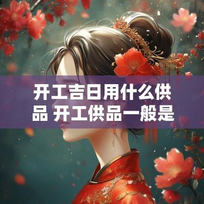 开工吉日用什么供品 开工供品一般是几样
