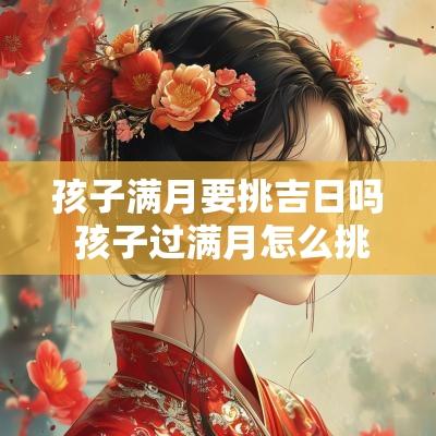孩子满月要挑吉日吗 孩子过满月怎么挑吉日